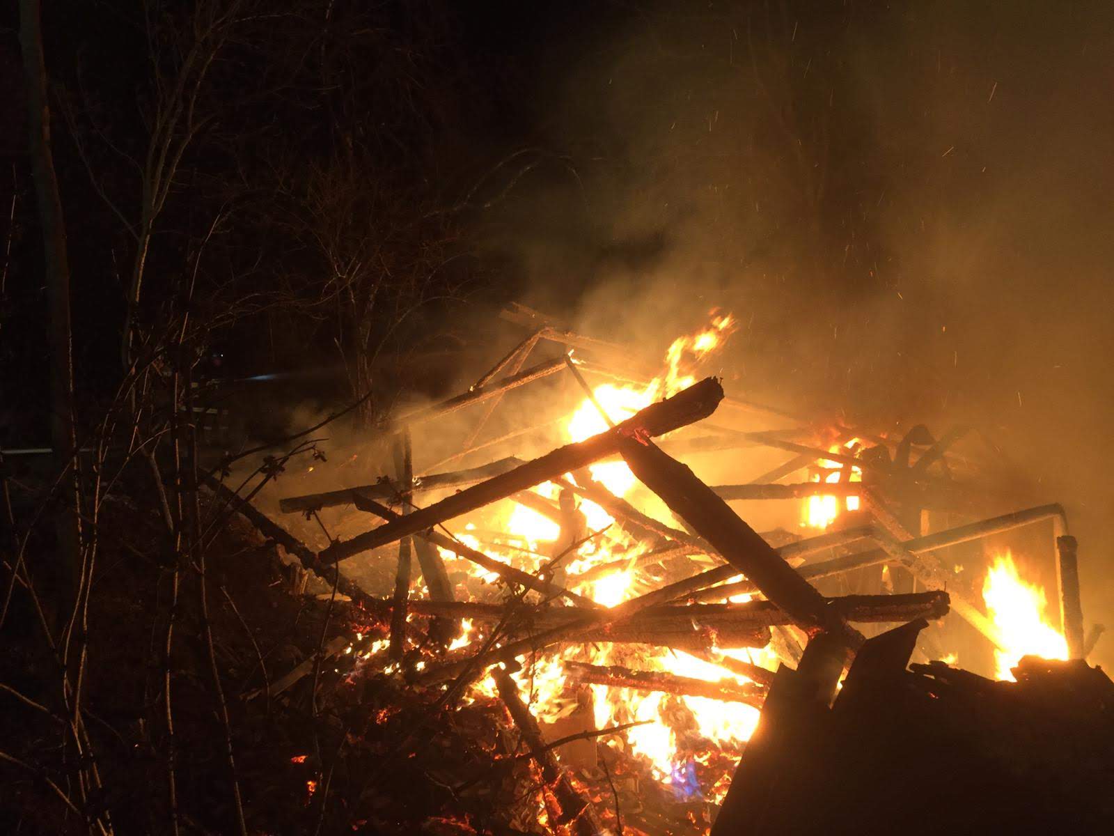 scheunenbrand steinbach 16. 4. 2020 9