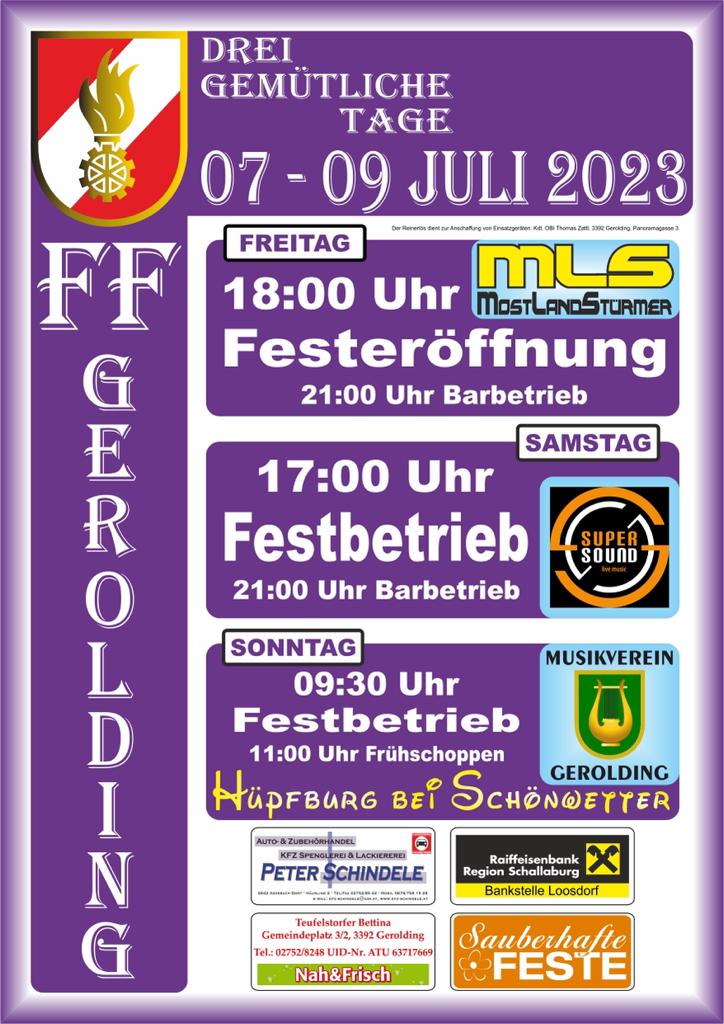 Fest Gerolding