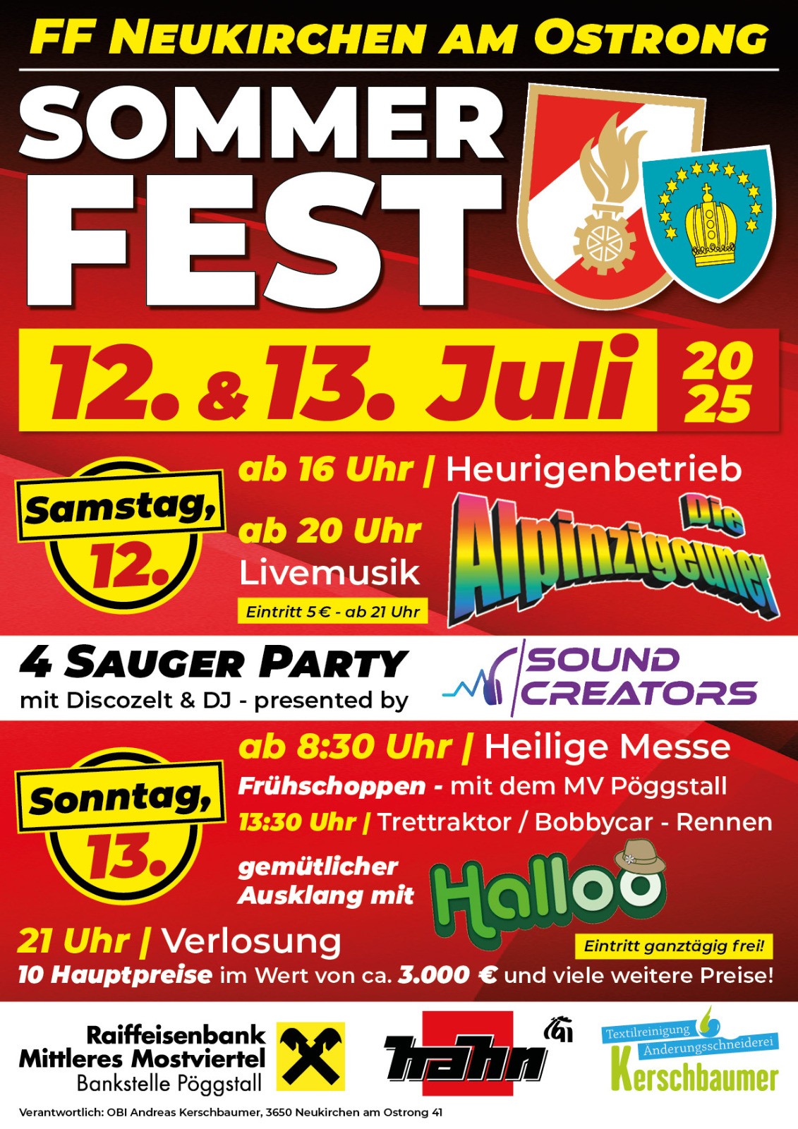 Sommerfest Neukirchen am Ostrong 2025