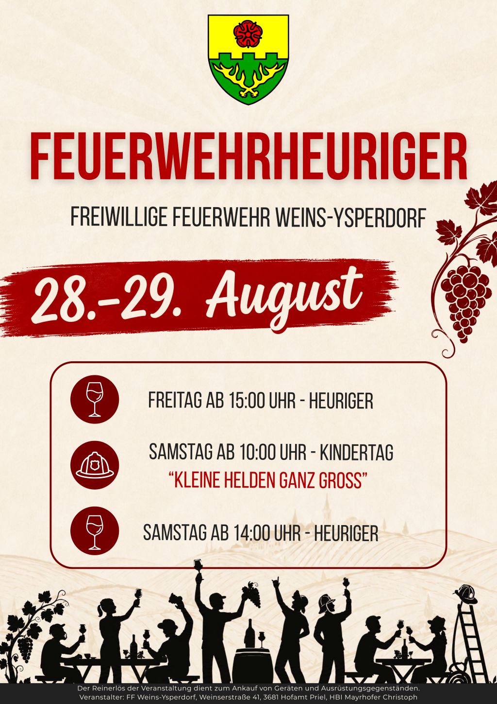 Feuerwehrheuriger Weins Ysperdorf